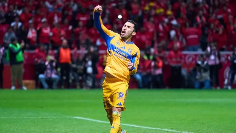 Juan Pablo Vigon celebrando| AP