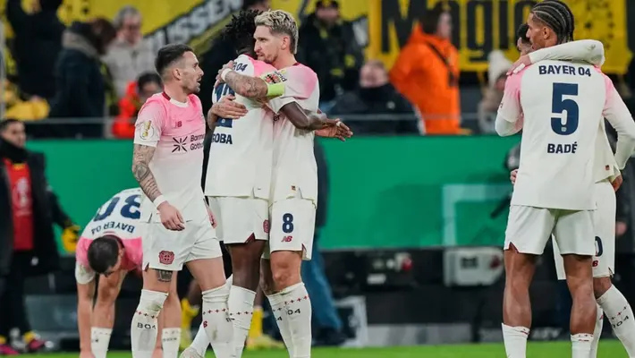 Bayer Leverkusen eliminó de la DFB Pokal a Borussia Dortmund