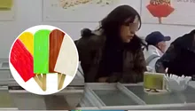 Viral: graban a madre e hija robando paletas de hielo en heladería de Pachuca