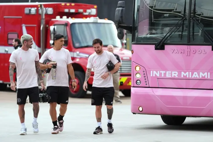 Rodrigo De Paul, Luis Suárez y Messi con Inter Miami | AP