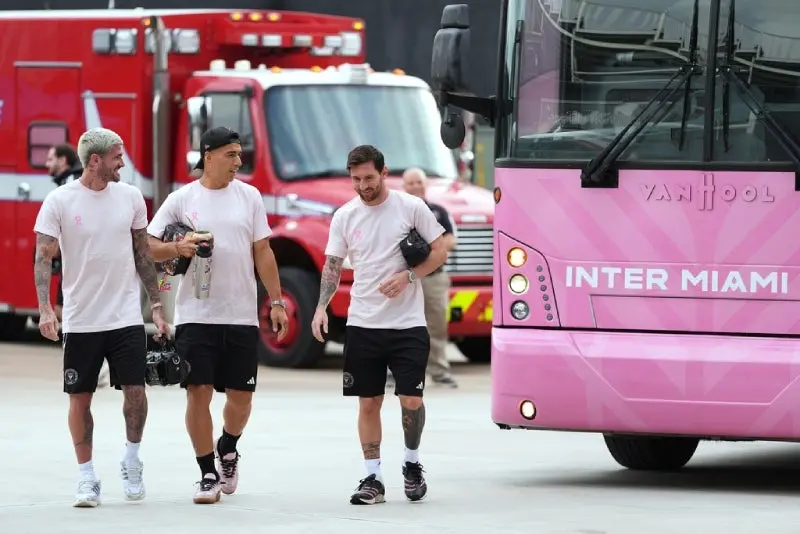 Rodrigo De Paul, Luis Suárez y Messi con Inter Miami | AP