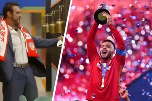 Alberto del Rio, 'El Patrón', festeja bicampeonato del Toluca dentro de La Granja VIP