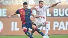 Genoa de Johan Vásquez rescata empate ante Fiorentina en el debut de De Rossi como su nuevo DT