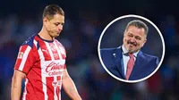 Carlos Hermosillo lanza fuerte burla hacia Chicharito Hernández tras fallar penal con Chivas