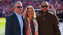 Lewis Hamilton presente en la derrota de Denver ante Jacksonville