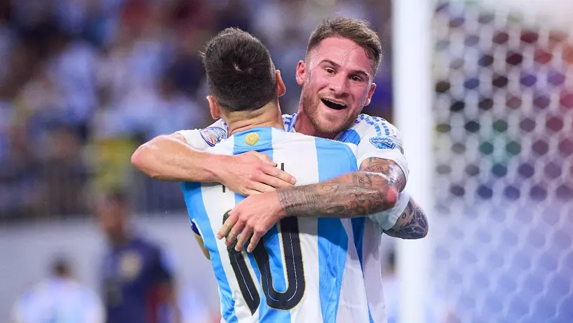 Argentina, con doblete de Mac Allister, golea a Puerto Rico