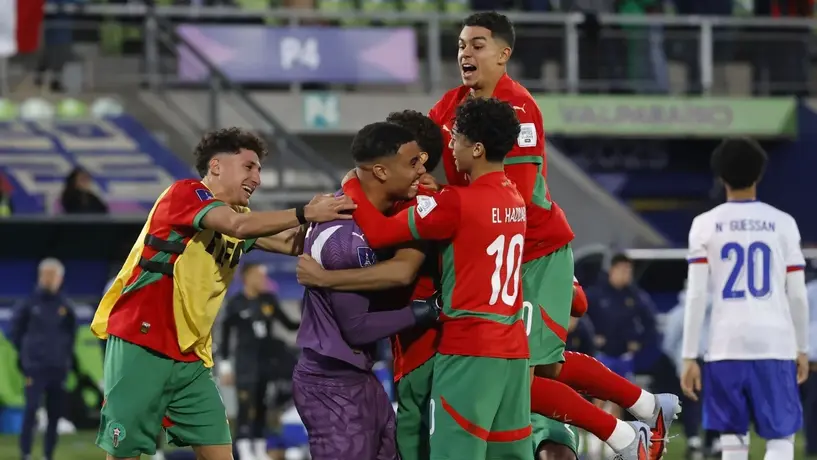 ¡Insólito triunfo! Marruecos utilizó tres porteros para vencer a Francia y clasificar a la Final del Mundial Sub-20