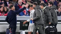 Trent Alexander-Arnold sale lesionado del Athletic Club vs Real Madrid
