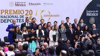 Premio Nacional del Deporte 2025: Isaac del Toro, Osmar Olvera y Uziel Muñoz destacan entre los ganadores