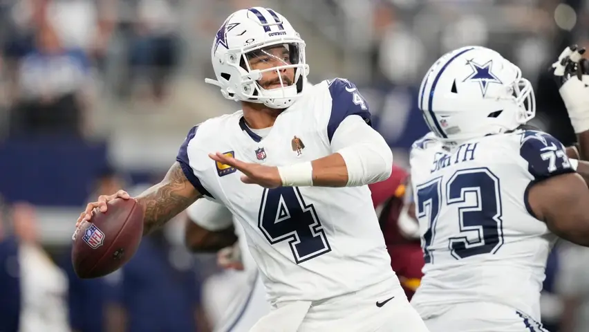 Dak Prescott, mariscal de campo de Dallas Cowboys | AP
