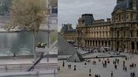 Filtran video de cómo escaparon los ladrones del Museo del Louvre