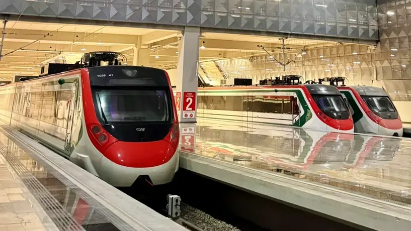 Tren Suburbano al AIFA: así fueron las primeras pruebas de los trenes