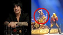 VIDEO: Baterista de Maná sufre caída en el escenario ¡Como Fher Olvera!