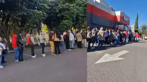 ¡No voy a alcanzar! Reportan filas enormes para tramitar la licencia permanente en CDMX