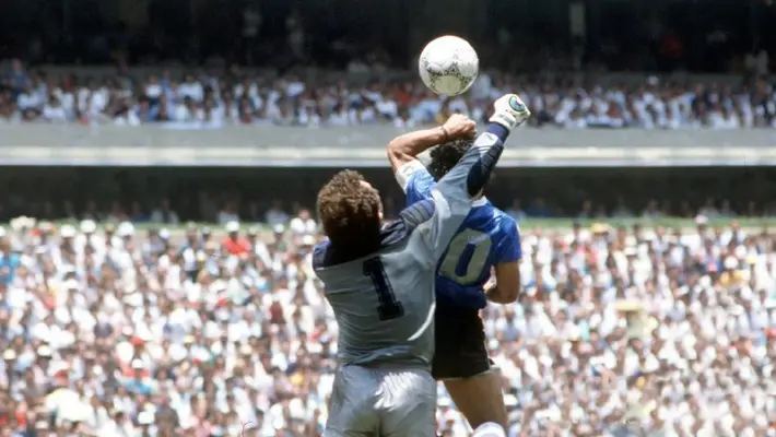 Gary Lineker sobre 'La Mano de Dios': "No tengo problema con Diego, pero sí con los oficiales"