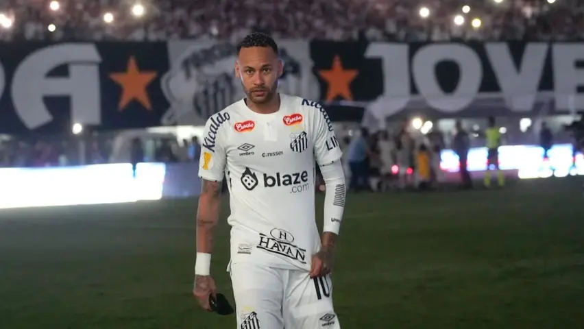 Neymar hizo berrinche tras caer ante Flamengo | AP