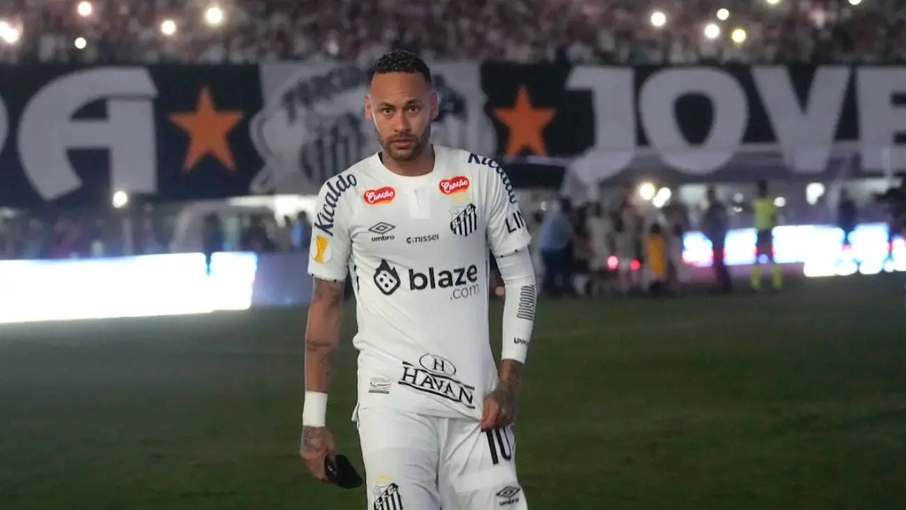 Neymar hizo berrinche tras caer ante Flamengo | AP