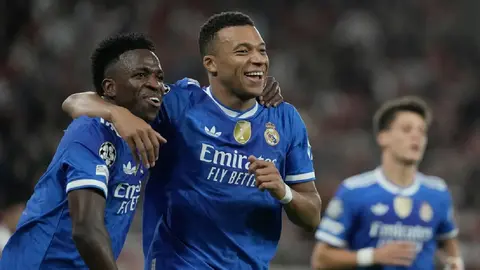 ¡Póker francés! Real Madrid derrota al Olympiacos de la mano de Kylian Mbappé