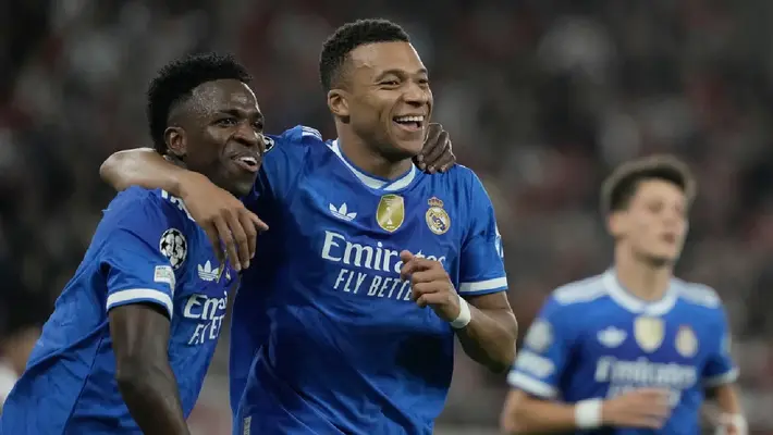 ¡Póker francés! Real Madrid derrota al Olympiacos de la mano de Kylian Mbappé