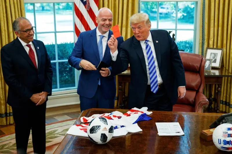 Con motivo del Mundial, Trump e Infantino han estrechado sus lazos | AP