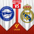 Alavés vs Real Madrid EN VIVO LaLiga Jornada 16