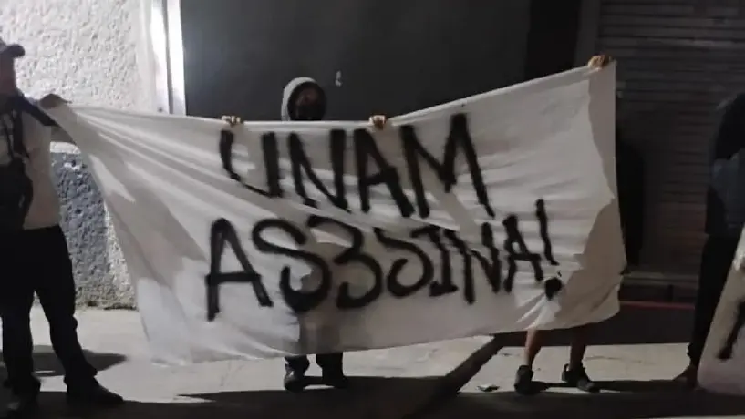 'UNAM asesina': Aficionados de Cruz Azul protestan en FGJ por muerte de Rodrigo, fan celeste