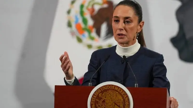 La presidenta Claudia Sheinbaum./ AP