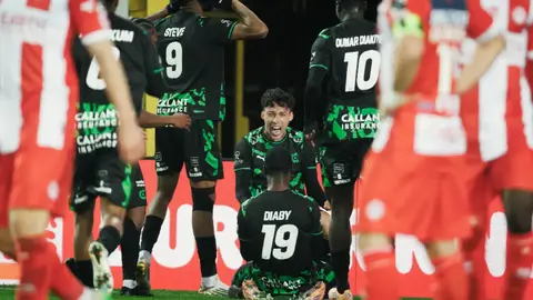 Heriberto Jurado marca su primer gol en Europa y le da triunfo al Cercle Brugge en la Copa de Bélgica