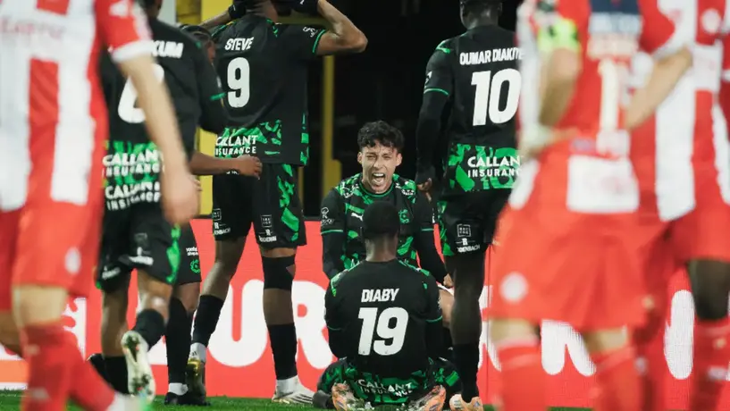 Heriberto Jurado marca su primer gol en Europa y le da triunfo al Cercle Brugge en la Copa de Bélgica