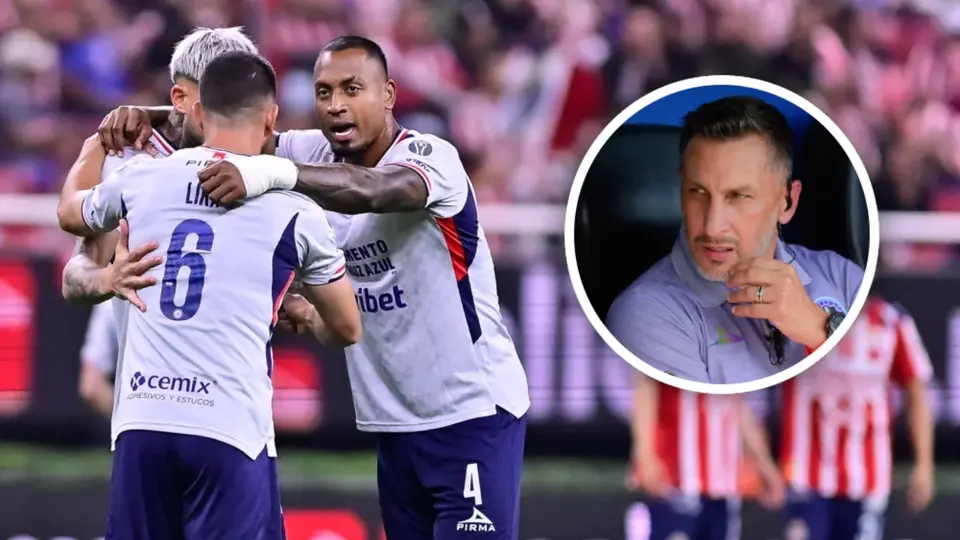 Chaco Giménez no está contento con Cruz Azul tras empate ante Chivas