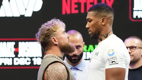 Perder contra Jake Paul sería 'terriblemente vergonzoso' para Joshua, dice el promotor Hearn