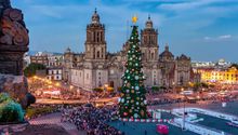 ¿Cuándo encienden el alumbrado navideño del Zócalo en CDMX?