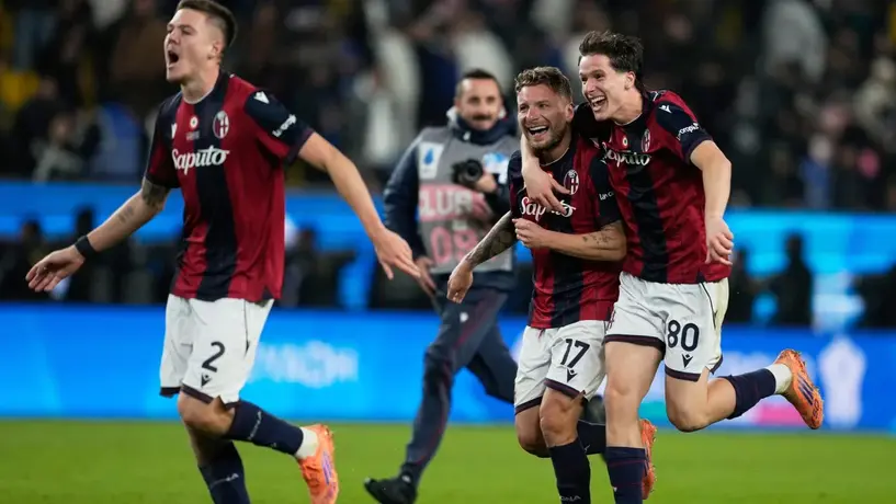 Bologna avanza a la Final de la Supercopa de Italia tras echar a Inter en penales