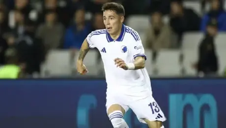Rodrigo Huescas vuelve a entrenar con el Copenhague tras casi un año de inactividad