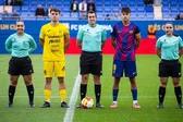 Partido del Barça Atlètic se suspende por lesión del árbitro; buscan suplente en las gradas
