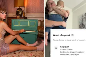 Taylor Swift dona $100,000 a niña con cáncer cerebral: “¡Taylor es mi amiga!”