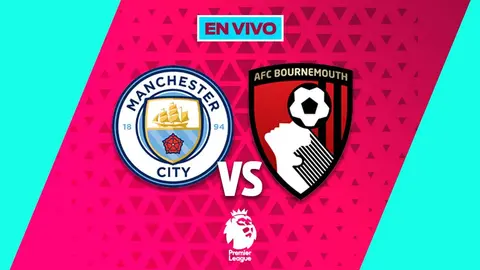 Manchester City vs Bournemouth EN VIVO Premier League Jornada 10