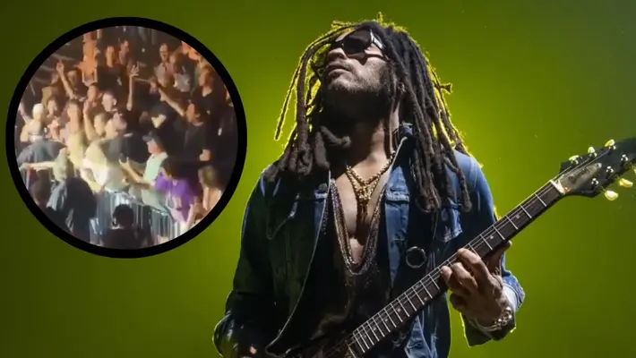 Lenny Kravitz pierde cuatro rastas en pleno concierto y su reacción sorprende al público / VIDEO