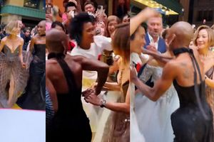 VIDEO / Fan se lanza sobre Ariana Grande en estreno de ‘Wicked’