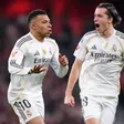 Kylian Mbappé aporta doblete y Real Madrid rompe mala racha con victoria contra Athletic