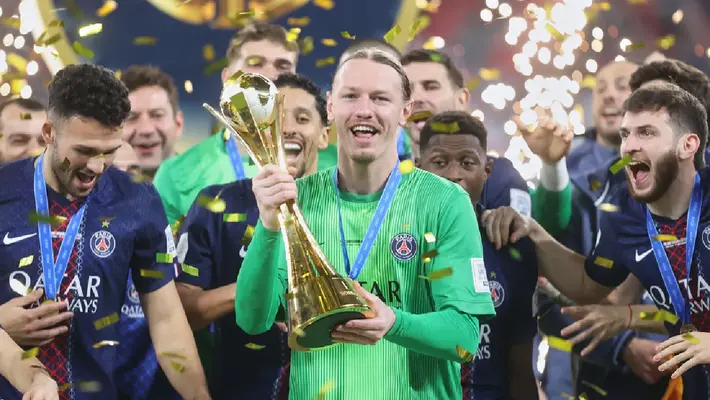 ¡Arquero preparado! Matvéi Safónov, del PSG, atajó cuatro penales a Flamengo gracias a un acordeón