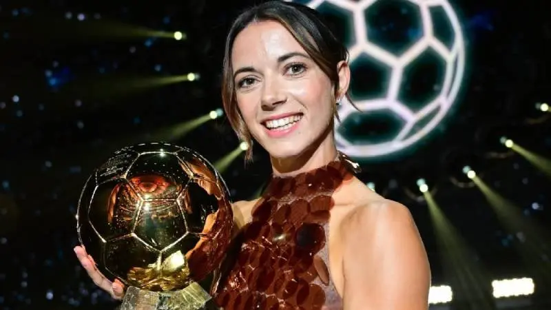 Aitana como ganadora del Balón de Oro | @AitanaBonmati