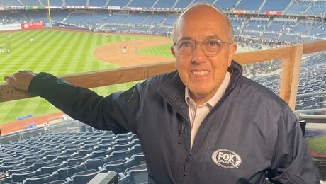 Pepe Segarra en un partido de la MLB | FB: Pepe Segarra