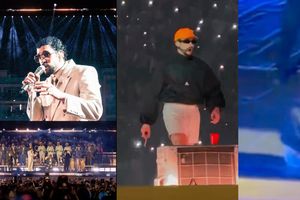 VIDEO: Bad Bunny enloquece la CDMX con perreo, luces, setlist completo… ¡y una caída en plena canción!