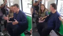 David Faitelson fue captado viajando en el metro de Monterrey