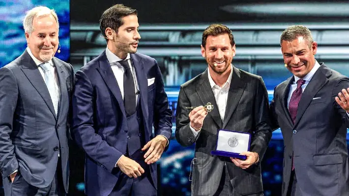 Como superhéroe: Messi recibe la llave de la Ciudad de Miami