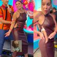 VIDEO: Se rompe vestido de Andrea Escalona en vivo dentro del programa ‘Hoy’