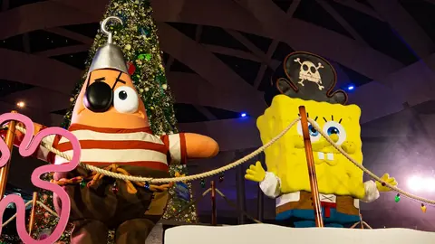 ¡Villa navideña de Bob Esponja! Así puedes visitarla GRATIS