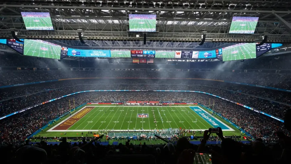 El Bernabéu deslumbra en su debut con la NFL