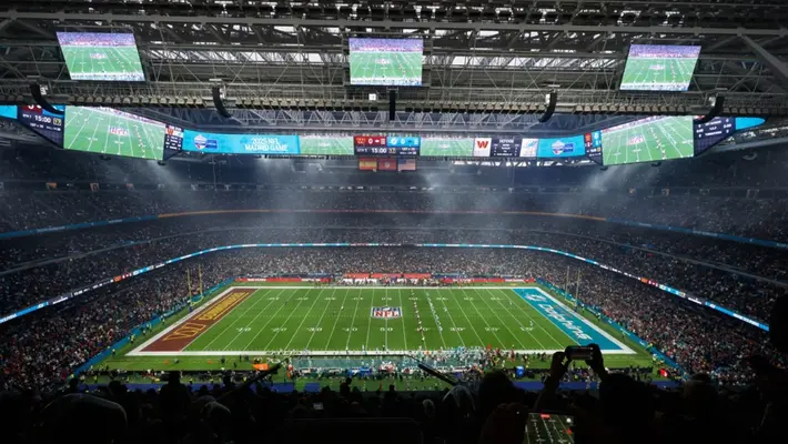El Bernabéu deslumbra en su debut con la NFL
